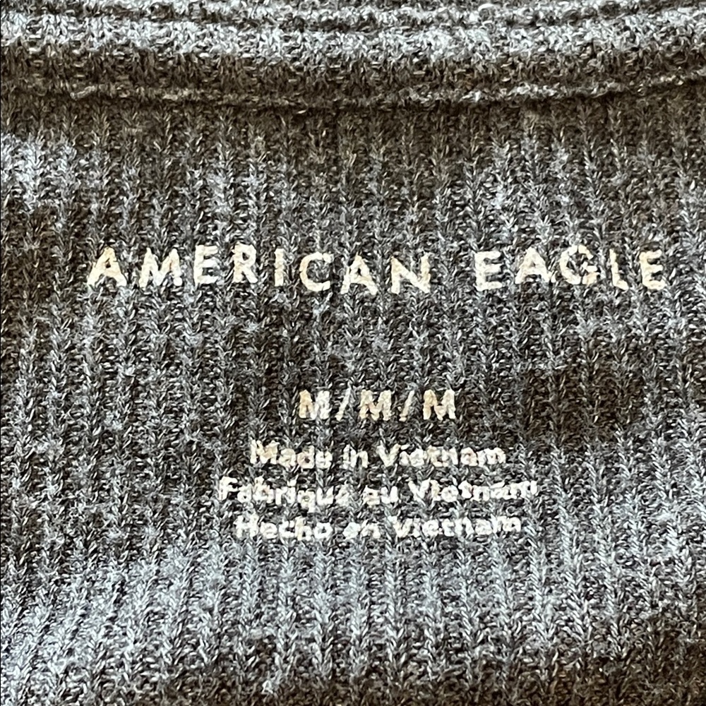 American Eagle Top. Size Small. Gray. Euc. Super … - image 3